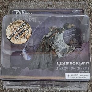 Majestic Black and Gray Reptile Figurine with Intricate Details